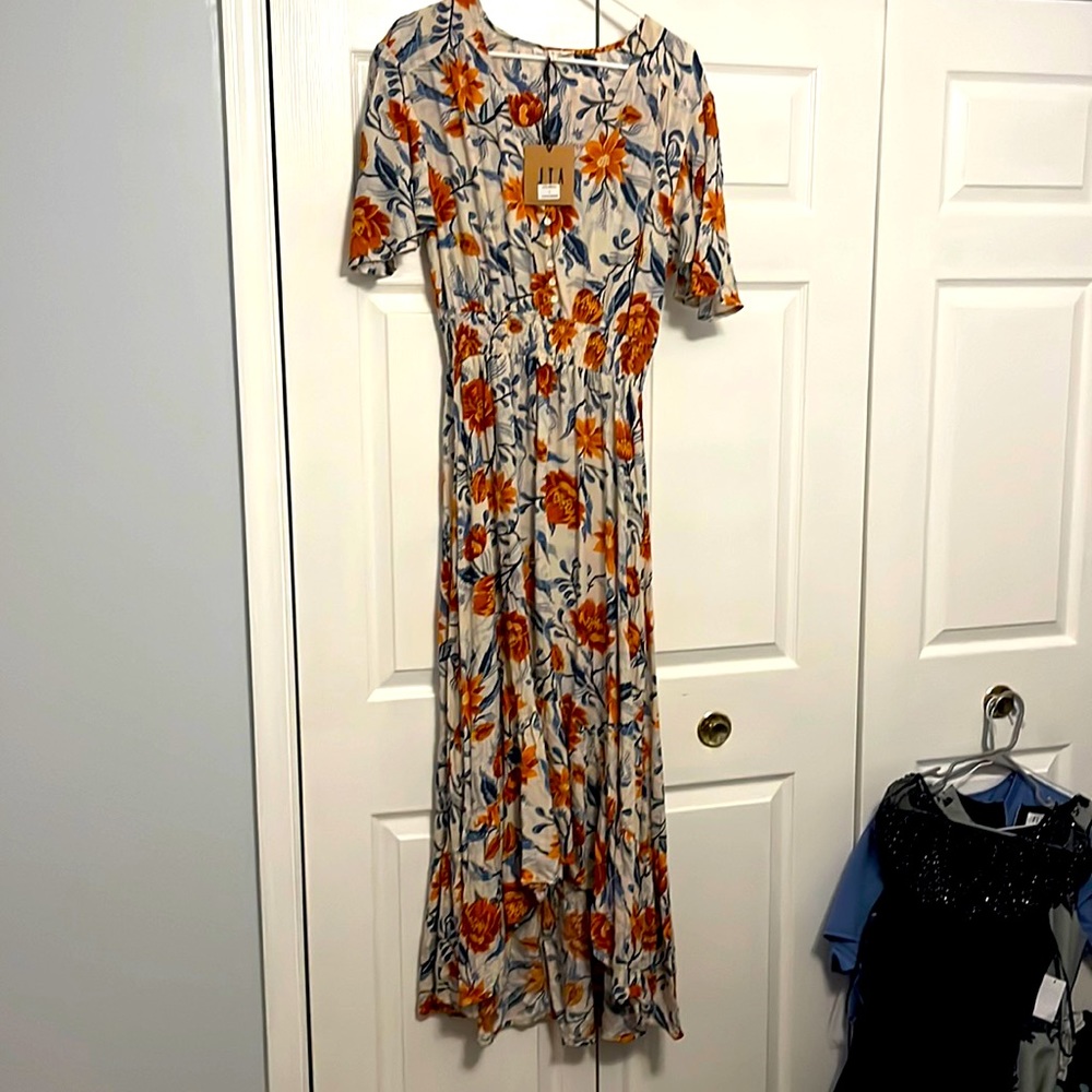 ATL Floral Dress NWT